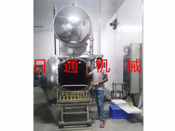 雙層熱水循環(huán)殺菌鍋